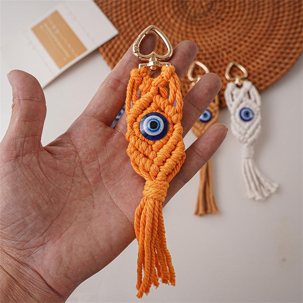 Durable Eye Weave Phone Charm Hangings Decoration Portable Pendant Creative Craftsmanship for Personalized Accessories