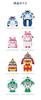 Officially Licensed Robocar Poli 2-inch Transforming Robot Set of 4 (Polly, Roy, Helly, and Amber) 2-inch Transforming Robots for Kids, Educational To