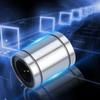 2Pcs Linear Motion Bearing Steel High Accuracy for Industrial Automation LM25Uu LM20Uu LM16UU(LM20UU )