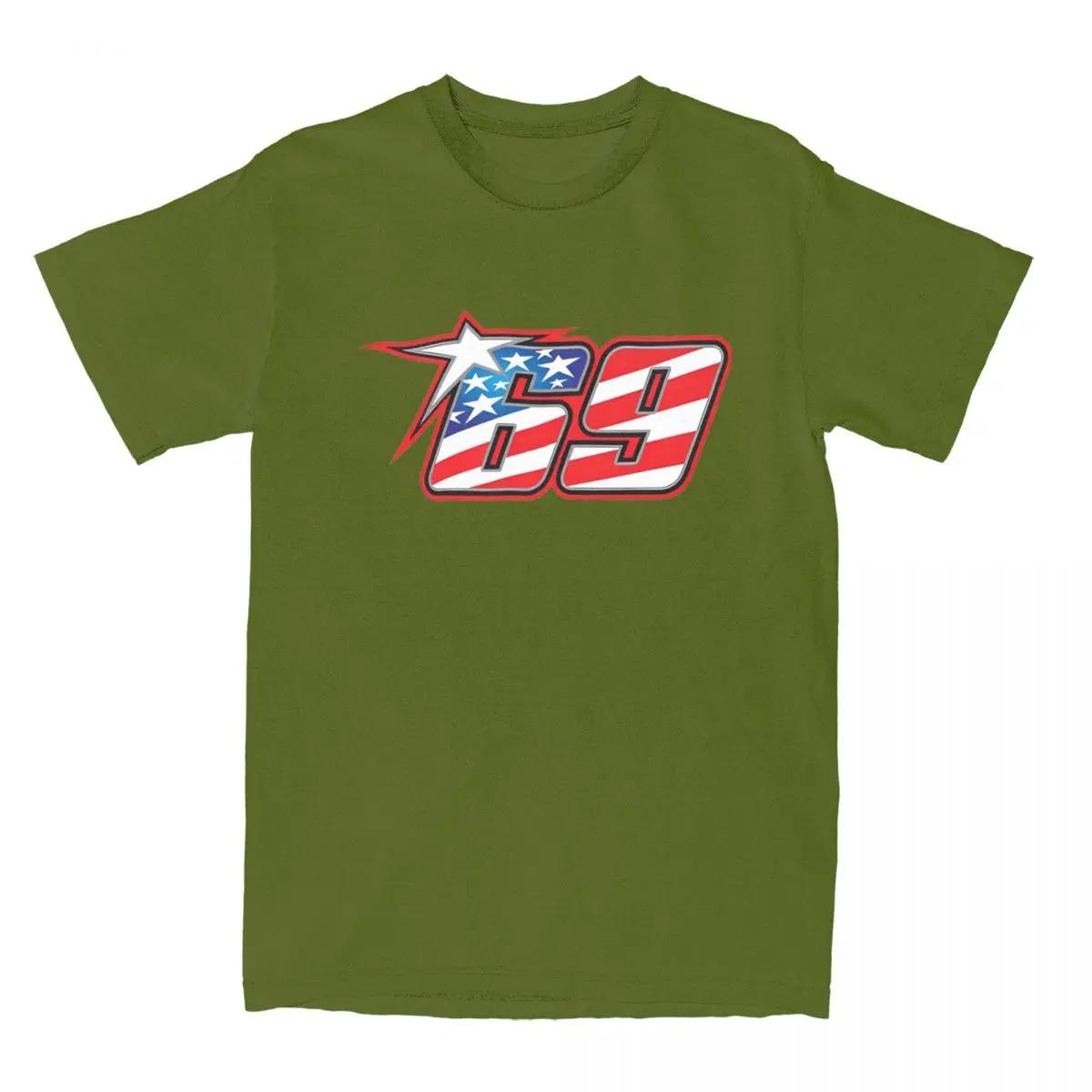 

Vintage T Shirt Nicky Hayden 69 100% Cotton T Shirts Leisure Tshirt for Men Summer Aesthetic Print Short Sleeve Clothing M