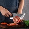 WXCOO Kitchen Knives Chef Knife Hand Forged Blade Vegetables Chop Meat Fish Butcher Knife Cleaver Handle Wood Knife