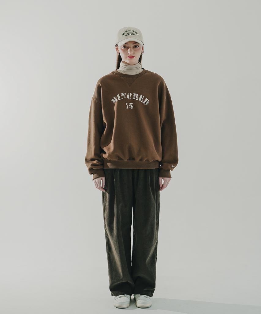 WV PROJECT Croffle Corduroy Wide Pants Khaki Brown Mjlp7618