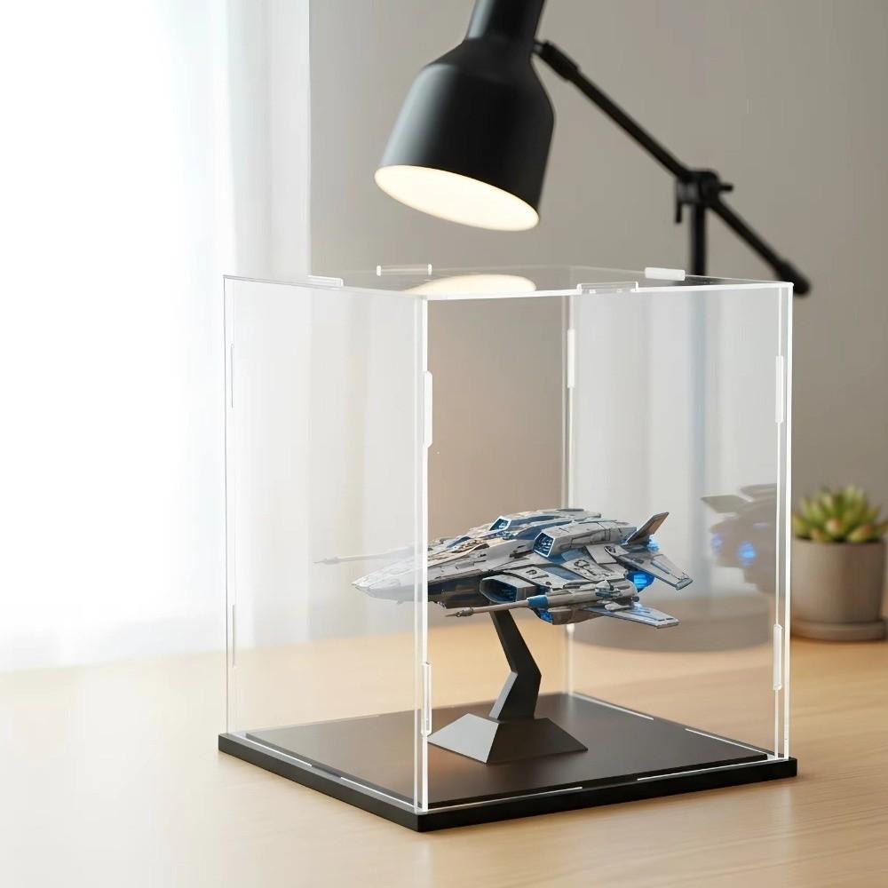 Anti-Scratch Clear Display Case High Clarity Action Figures Box  Home Office Display