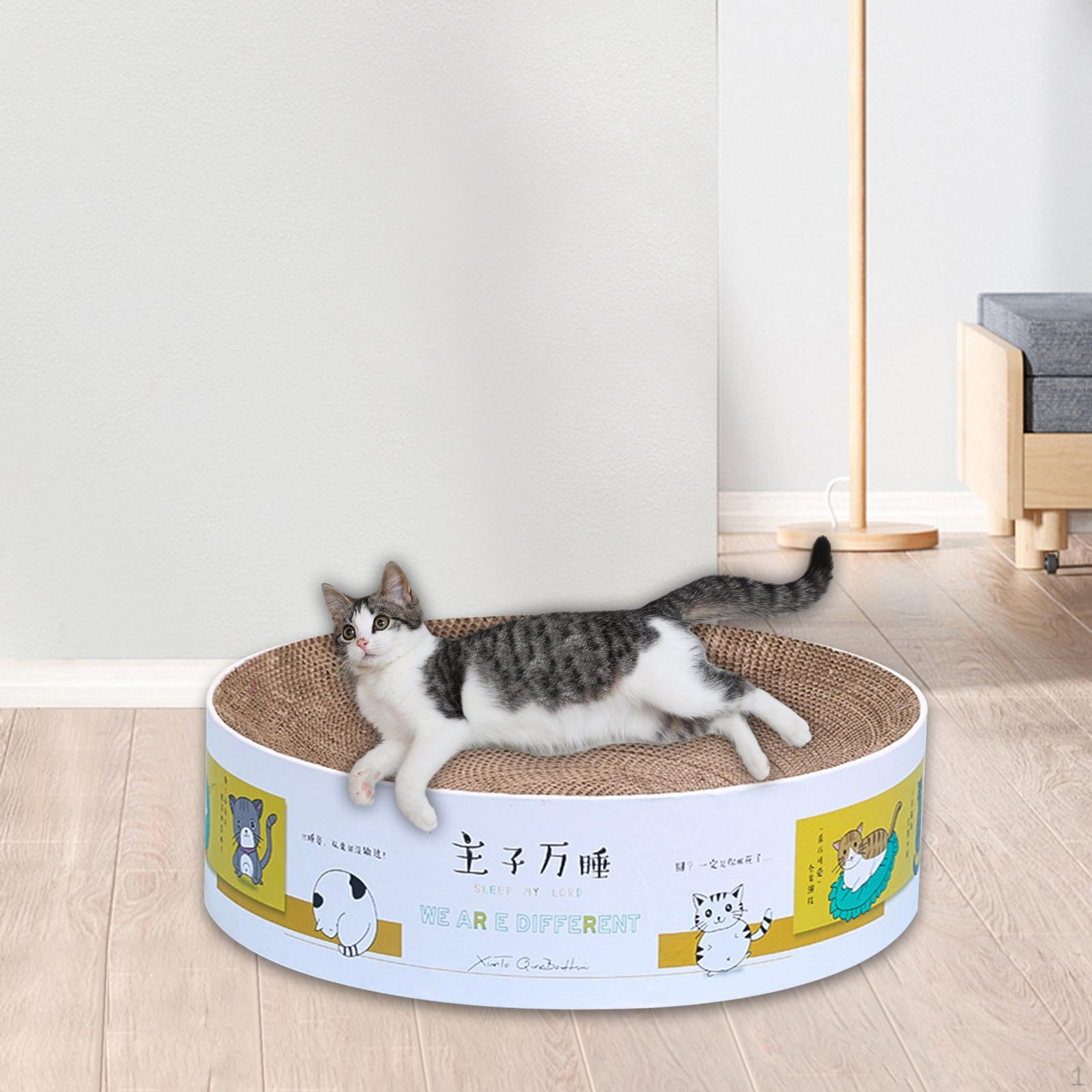 

Чаша для кошачьих царапин, круглая когтеточка, гофрированная подушечка