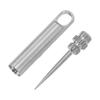 Portable Titanium Toothpicks Reusable Metal Pocket Toothpicks for Picnic Camping Traveling