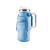 Water Bottle Carrier Bag for 30/40 oz Tumbler with Phone Pocket and Adjustable Strap for Walking Hiking Camping Travelling