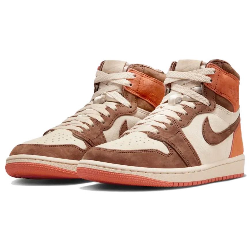 Air Jordan 1 Retro High OG Dusted Clay Women Sneakers Brown Cacao-Wow Sanddrift FQ2941-200