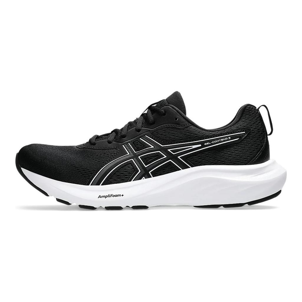 Asics Gel Contend 9 Siyah Beyaz Erkek Spor Ayakkabıları 1011B881-002