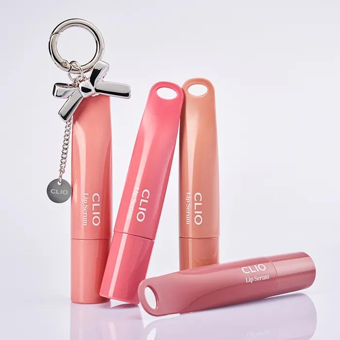Clio Glaze Lip Serum Special Set [Full-size Product + Keyring] 001 Softpig