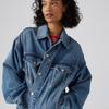 Levi's Trucker Jacket Women's Extra Oversized Denim US M A3472-0019