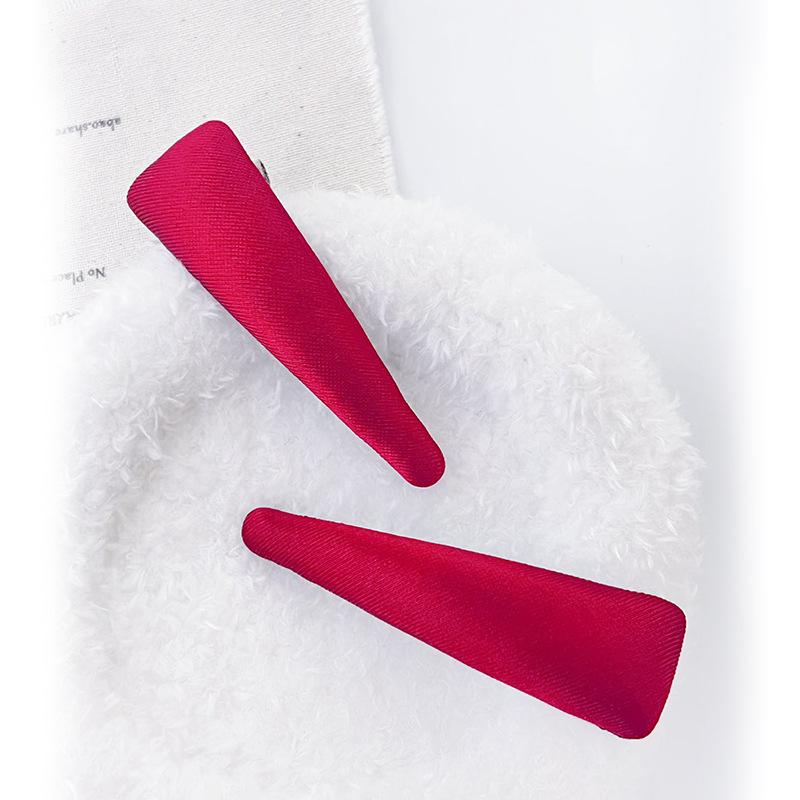 1 Pairs Simple Fabric Hair Clip for Women & Girls, Bangs Side Hair Barrettes Unisex Fashion Hair Accessories