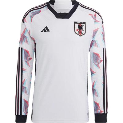 Maglia da Calcio da Trasferta Leggera ad Asciugatura Rapida a Manica Lunga Nazionale Giapponese 2022 Uomo jersey HC6305