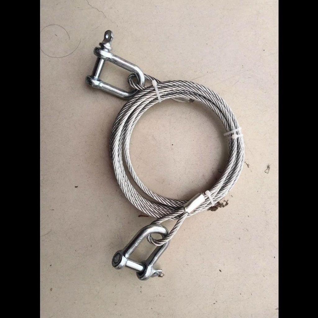 Hochleistungs-Stahl-Abschleppseil für PKW und Geländewagen