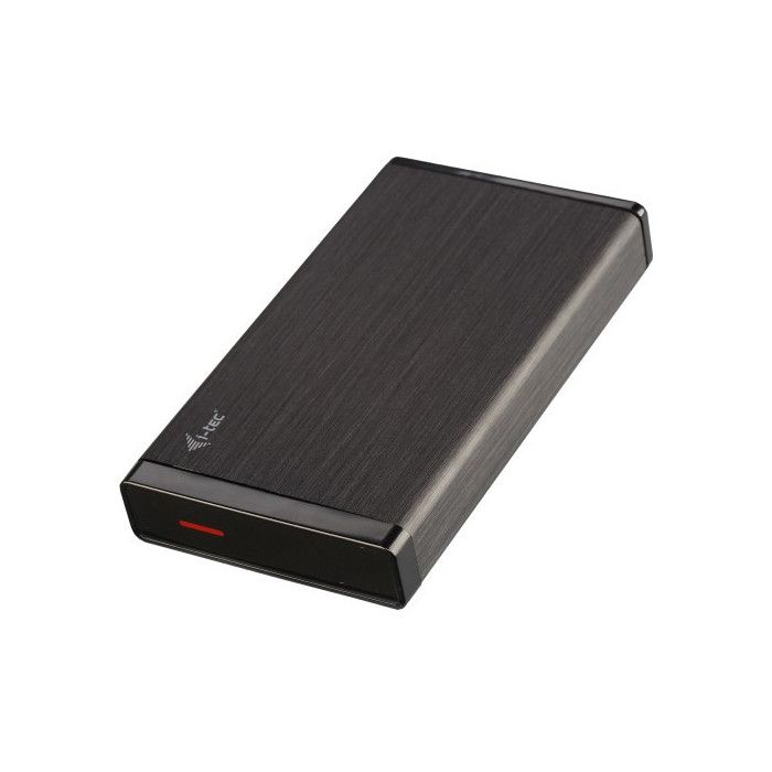 Boîtier Disque Dur - I-TEC - MySafe - USB 3.0 - SATA 6Gb/s - Aluminium - Noir