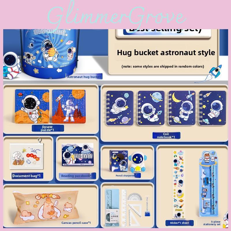 Stationery Set With Storage Box For Kids School Gift And Learning Supplies