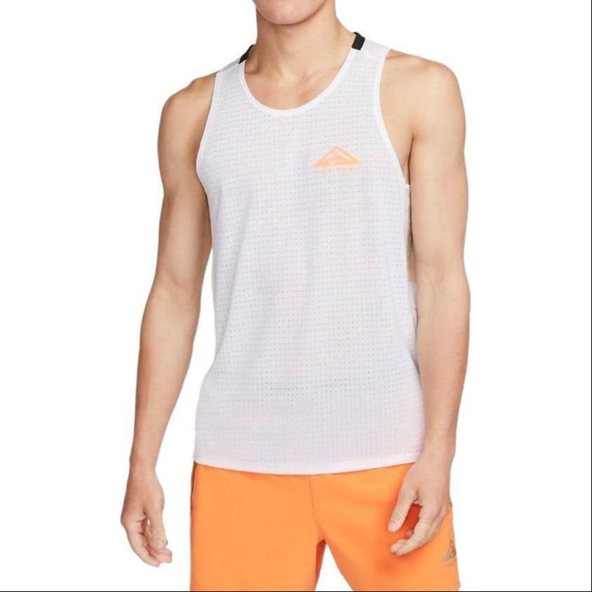 Nike Trail Solar Chase Dri-FIT Running Tank 'White' Men's DX0858-100