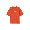 T-shirt con maniche a spalla cadente da uomo Arancione DV7001-819