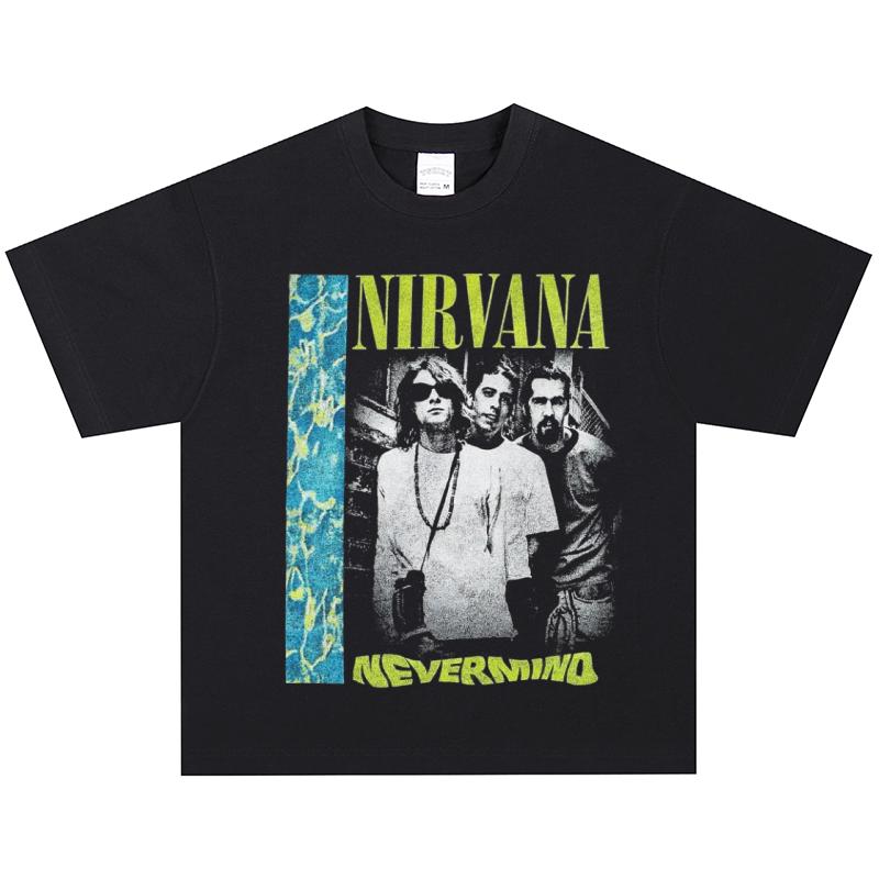Nirvana T-Shirt, Soft Fabric Casual Daily Wear XXL