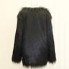 Women's fur jacket imitation beach sheep hair medium and long coat washed fox hair long sleeves large size floating hair top