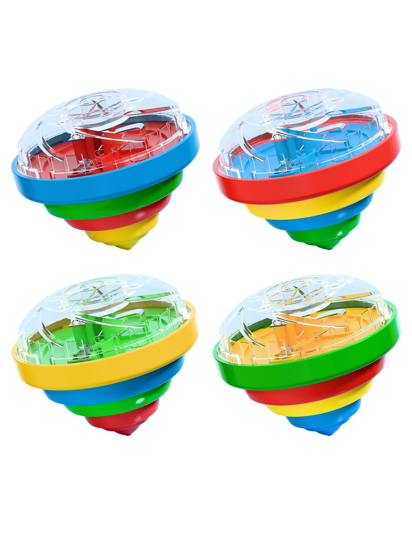 Kids Five-Layer Spinning Top Toy for Parent-Child Fun