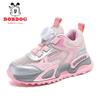 Babu Bean Boys Shoes 2025 Summer Mid-sized and Older Girls Button Single Mesh Breathable Children's Sports Running Shoes