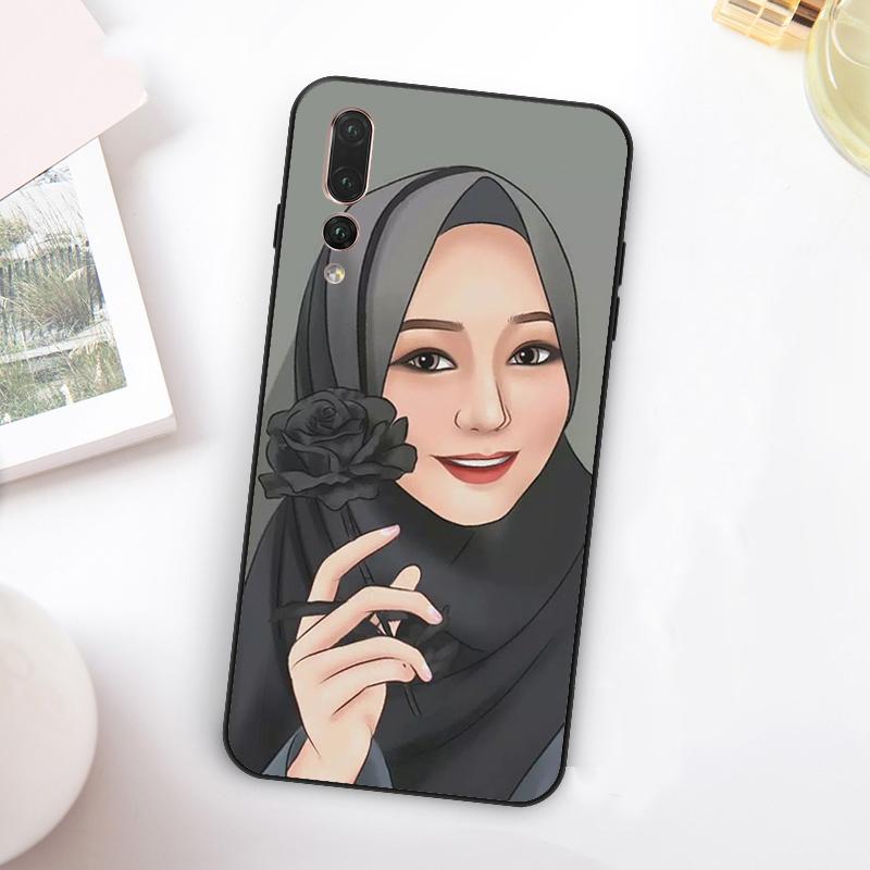 Custodia Musulmana Araba Hijab Ragazza Per Huawei Nova 5T 9 10 SE 7i 8i 11i 12i Y73 Y90 Y70 Y72 Y61 Y91 Y60 P20 P40 P30 Lite