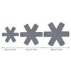 12Pcs Pot and Pan Protectors Pot Dividers Pad Non-woven 38/35/26 CM Pans Separator Pads for Protecting Cookware Saucepan Gray