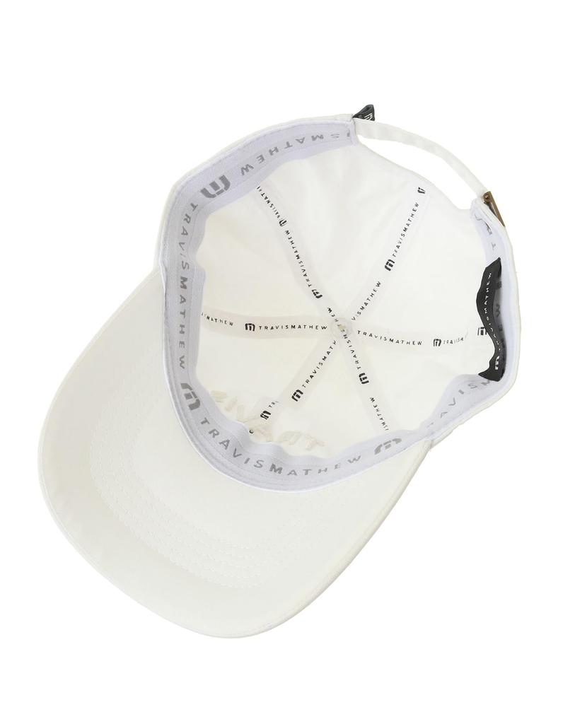 TravisMatthew Men's Adjustable Golf Cap (7AL948 1WHT_White)