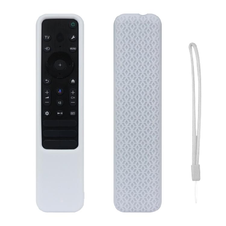 

Silicone Protective Sleeve Not Slip Silicone Case Dustproof Remote Protector Easy to Use Suitable for TX810U/810P/910U білий