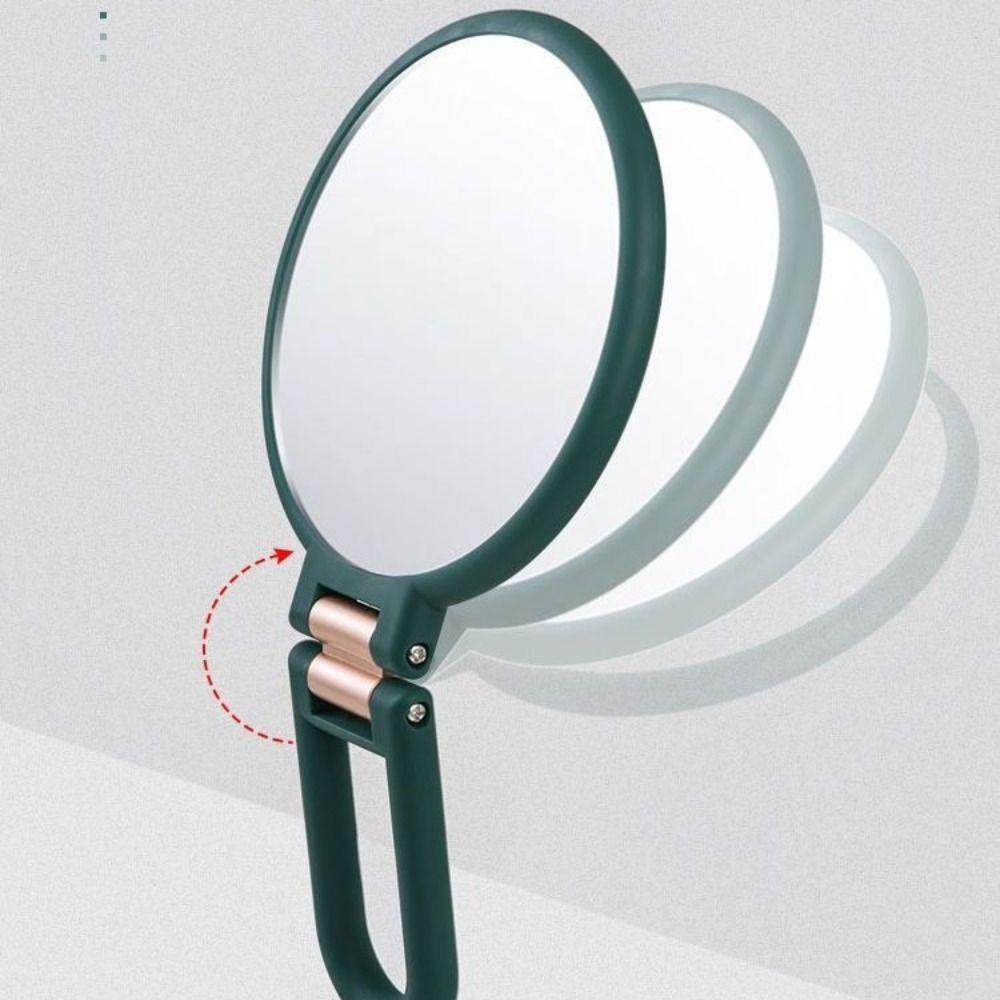 5/10/15x Handheld Mirror Rotation Magnifying Mirror Cute Makeup Mirror