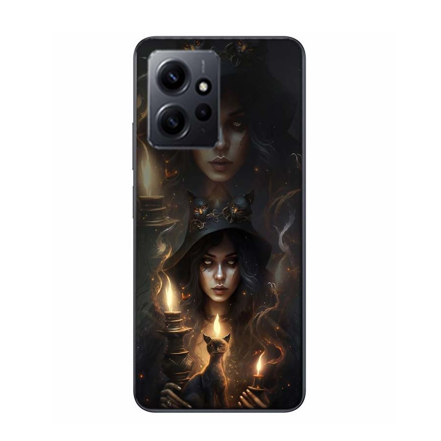 Witch Magic Phone Case For Redmi Note 13 5G 14 Pro Plus Redmi 12 12C 13C 14C 10 10A 10C 9 9C 9T 9A 8 8A K70 Pro TPU Clear Cover