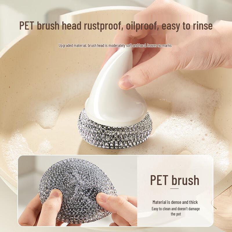 Chang Baosen Non-Scratch Shark Kitchen Scrubber (6-Pack)