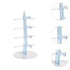 Eyeglass Holder, Display Stand, Stable Base, Lightweight, for 4 Pairs of Glasses,