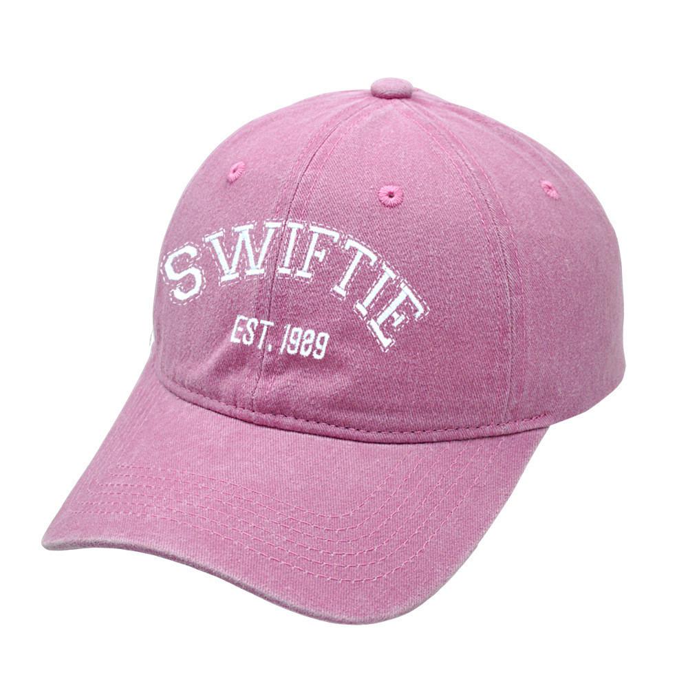 Swift Taylor Alison Letters Baseball Cap Breathable Sunshade Hat Unique Cotton