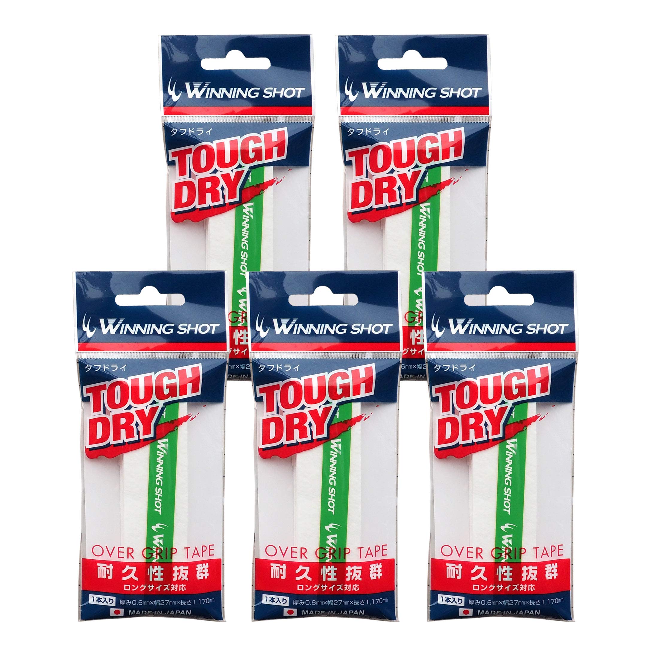 

WINNINGSHOT Dry Grip Tape Tough Dry x Green (Набор 5) (Белая лента)
