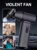 Powerful Air Blower 160000RPM Mini Turbo Jet Fan High Speed Turbo Violent Fan Brushless Motor Handheld Duct Fan PC Cleaning Tool
