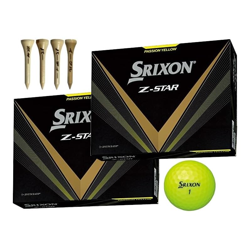 

golf ball 2023 model Z-STAR Z-STARXV 2 dozen With bonus (Z-Star_Yellow)