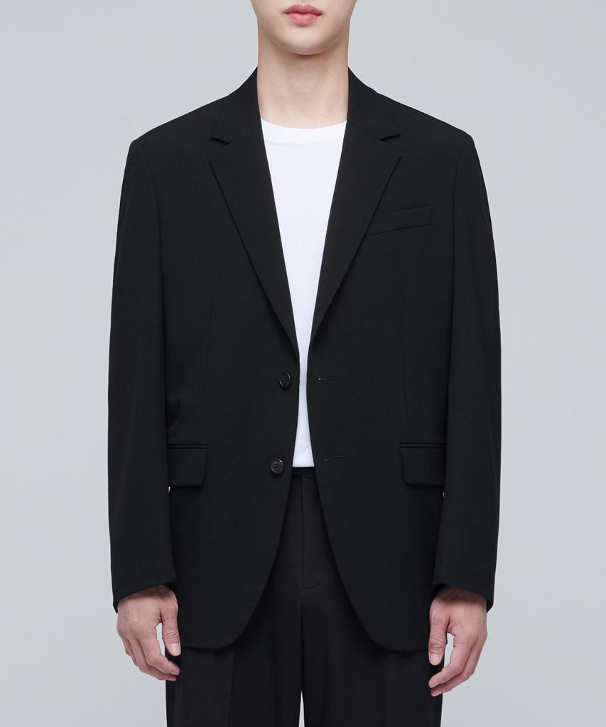 Musinsa Standard Lightweight Relaxed Basic Blazer [Black]