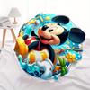 Mickey Mouse,Summer Fun Automatic Umbrella   Tri fold Portable Umbrella, Best Holiday Gift for Men and Women, Durable Iron Frame, Playful De