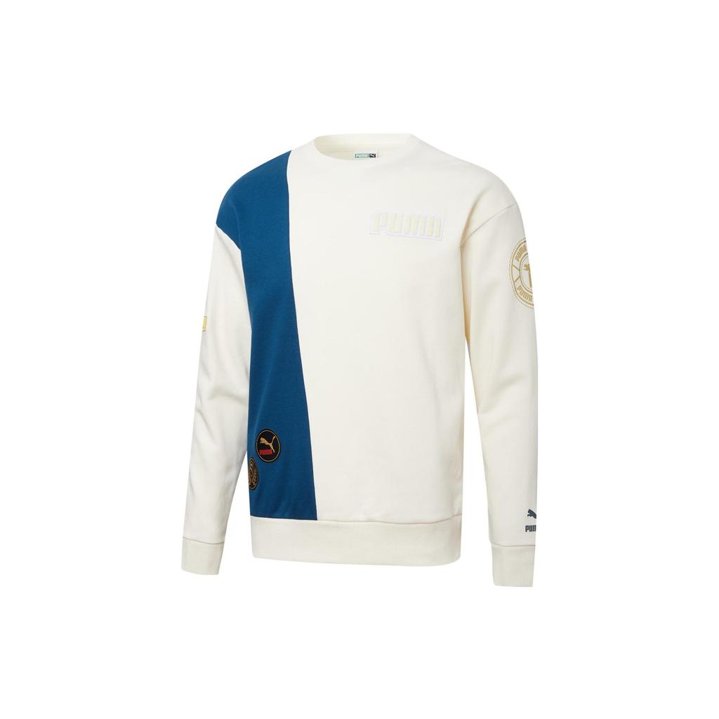 Puma Sweatshirt Unisex Pure White 537008-65