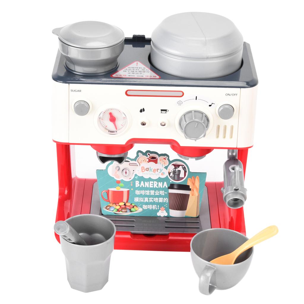 Play House Coffee Machine Toys Simulation Coffee Machine Coffee Sprayer Kids Kitchen Pretend Play