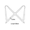 Suspenders for Men Women Trouser Pants Braces x Shaped 2.5cm Width Portable Elastic Straps for Wedding Costume Party