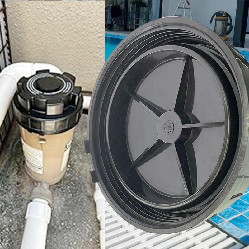Automatic Pool Chlorine Feeder Replacement Lid Plastic Chlorine Dispenser Cover for CLX100, CLX200 Models Enduring
