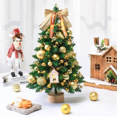 Christmas Small Pine Tree Green Simulated Plants Christmas Trees Home Desktop Ornaments Noel Party Table Setting Decorations