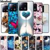 Flowers For Xiaomi 13 Pro Case TPU Soft Silicone Full Back Cover Phone Case For Xiaomi 13 Pro Coque Xiaomi13 Tiger Shell Funda