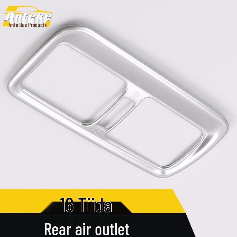 Tiida Rear Air Outlet Decorative Frame for 16 Models - Third Row Bright Patch Accessory