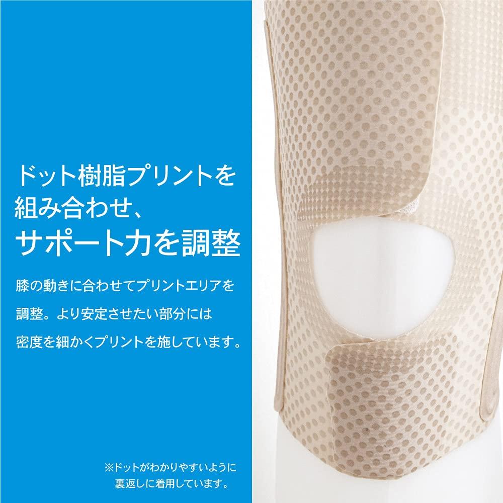 Alphax Knee Support, Thin, Made In Japan, Doctor's Knee Support, Pita Skin, Size M