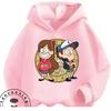 Autumn Winter Hoodie Gravity Falls Lovely Cartoon Print Casual Street Style Kids Boys Girls 3 14 Years Warm Soft Outdoor