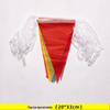 Colorful Triangular Safety Warning Flags