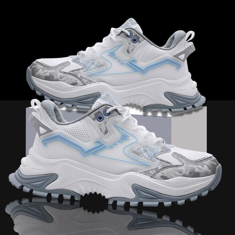 Men's sports shoes spring and autumn new casual shoes fashion Korean version comfortable breathable running shoes men's shoes